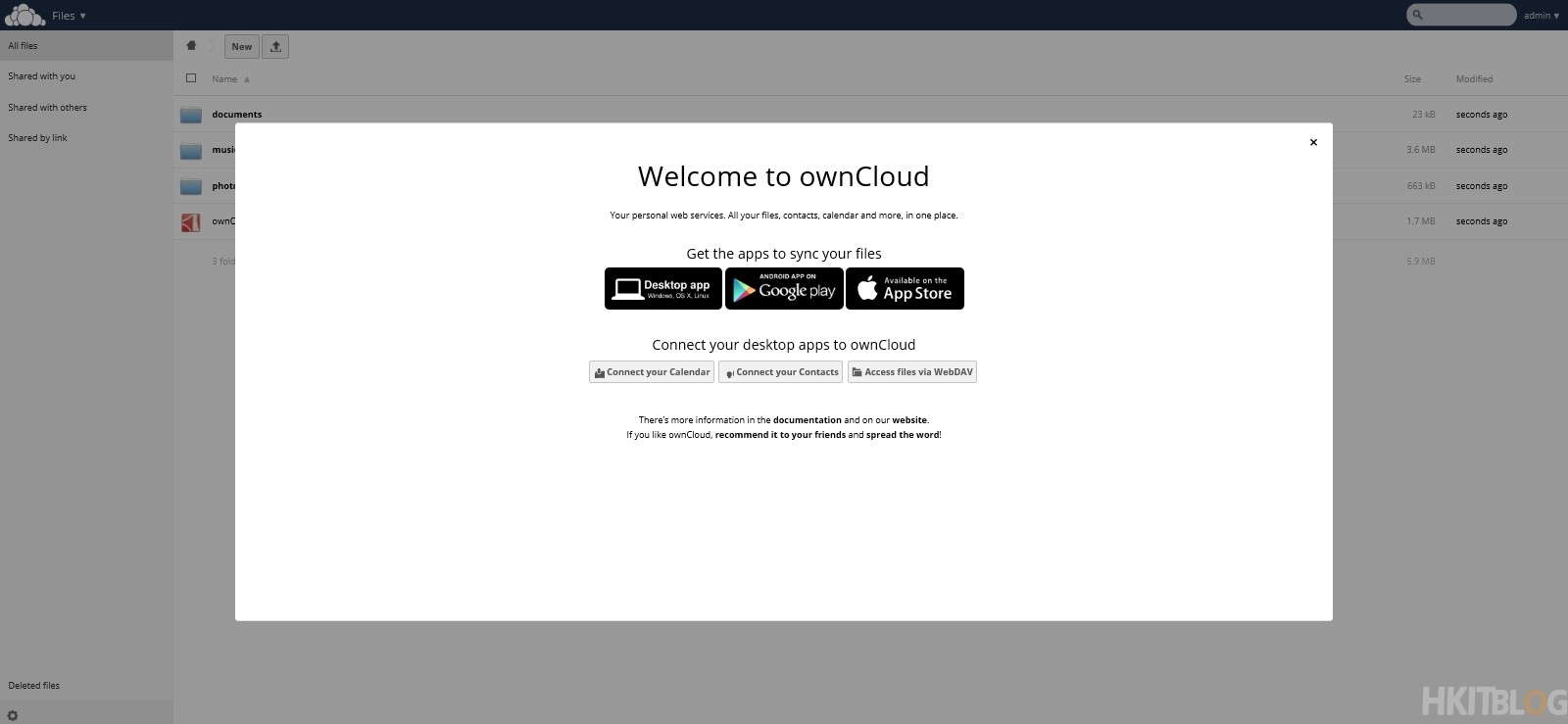 ownCloud Installation