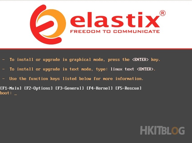 Elastix 2.5 Installation