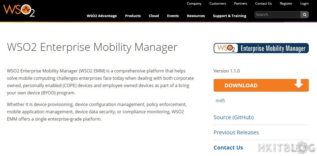 WSO2 Enterprise Mobility Manager Installation