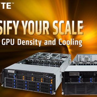 技嘉推出最新4U GPU伺服器 為數據中心提供新動力