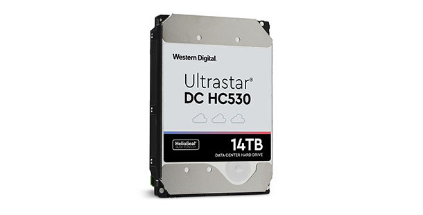 氦氣硬碟容量再創高峰 Western Digital推出全新14TB CMR硬碟