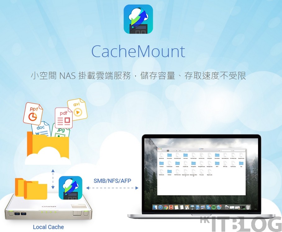 雲端存取大提速：活用 QNAP CacheMount 避開網路塞車、節省寬頻成本！