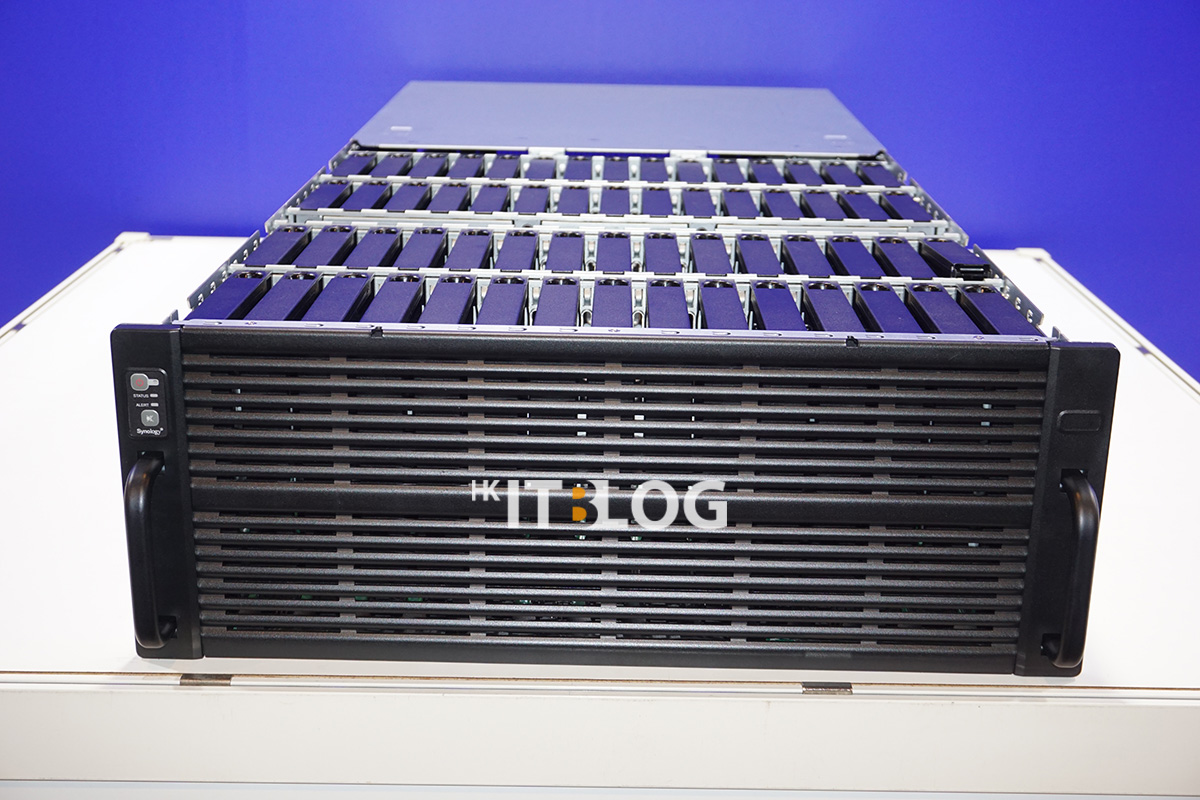 可裝載 60 顆硬碟的高密度儲存伺服器 HD6400